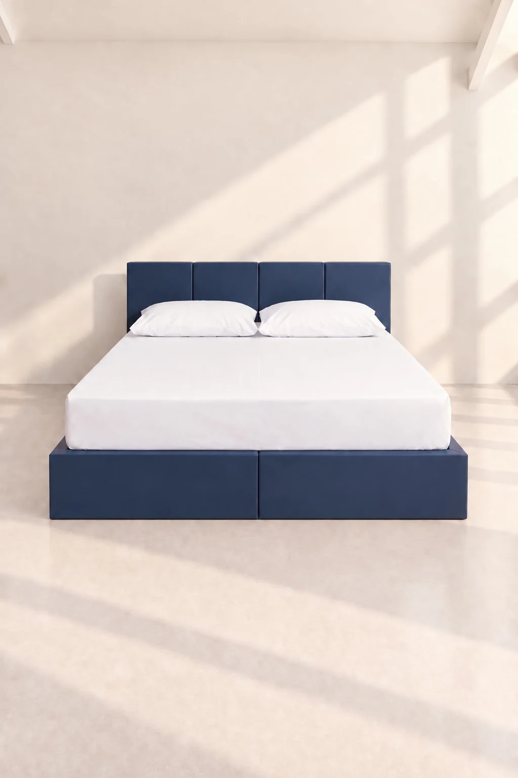 تخت پازلی کارتنی Sleep Box Zone؛ عکاسی واقعی محصول